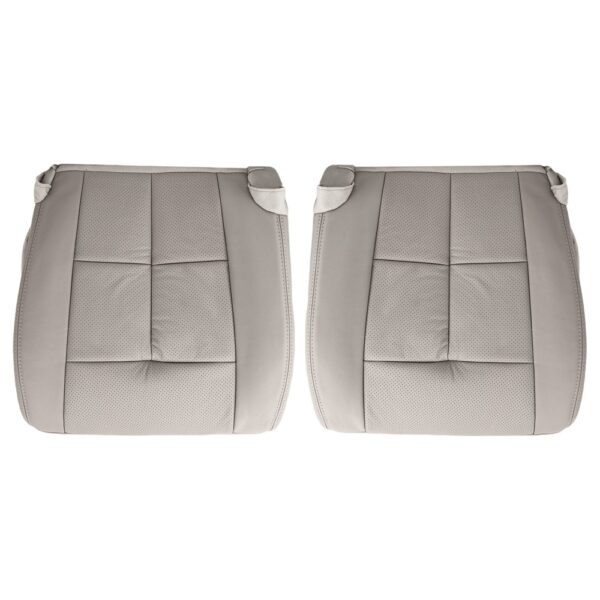 lincoln-navigator-cuir-perforé-2007-2014-gris-pierre-avant-conducteur-et-passager-fonds-oem-remplacement-de-siège Lincoln Navigator 2007-2014 - Housse de siège de remplacement OEM