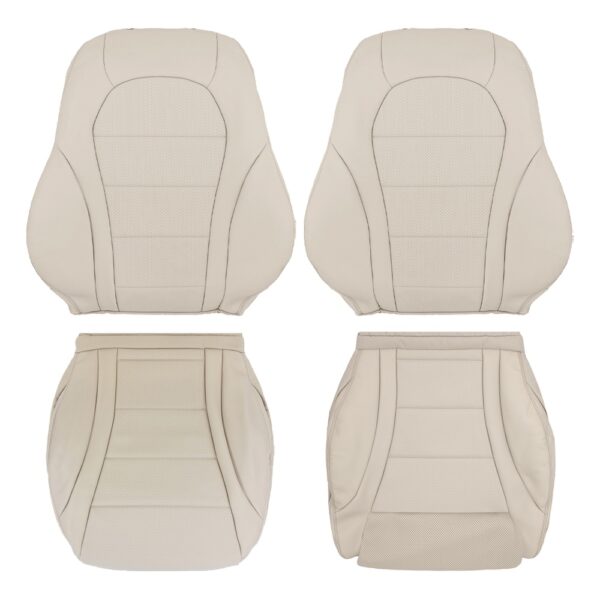 mercedes-benz-c-class-leatherette-perforated-2015-2022-silk-beige-front-driver-and-passenger-top-and-bottom-oem-replacement-seat-cover Mercedes-Benz Classe C 2015-2022 - Housse de siège de remplacement OEM
