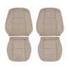 mercedes-benz-glk-class-genuino-cuero-perforado-2010-2015-almendra-cubre-asientos-de-conductor-y-pasajero-tapa-y-fondo-oem-de-reemplazo Mercedes-Benz Clase GLK 2010-2015 | Funda de asiento de recambio OEM
