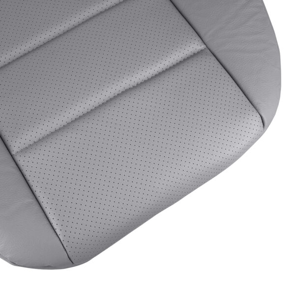 mercedes-benz-glk-class-genuino-cuero-perforado-2010-2015-ash-cubre-asientos-de-conductor-o-pasajero-abajo-cerrado-vista-oem-de-reemplazo (2) Mercedes-Benz Clase GLK 2010-2015 | Funda de asiento de recambio OEM