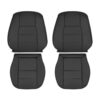 mercedes-benz-glk-class-genuino-cuero-perforado-2010-2015-negro-cubreasientos-de-reemplazo-de-oem-para-conductor-y-pasajero-parte-alta-y-baja Mercedes-Benz Clase GLK 2010-2015 | Funda de asiento de recambio OEM