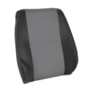 mercedes-benz-sprinter-piel con inserciones de tela-2013-2018-negro-pasajero delantero-top-oem-reemplazo-asiento-cubierta-1 Mercedes-Benz Sprinter 2007-2018 | Funda de asiento de recambio OEM