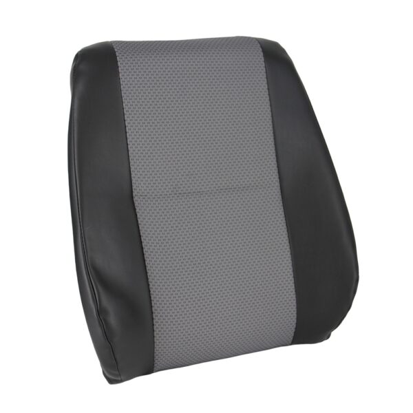 mercedes-benz-sprinter-piel con inserciones de tela-2013-2018-negro-pasajero delantero-top-oem-reemplazo-asiento-cubierta-1 Mercedes-Benz Sprinter 2007-2018 | Funda de asiento de recambio OEM