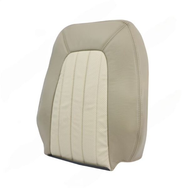 mercury-mountaineer-cuir perforé-2002-2005-medium-parchment-light-parchment-front-driver-top-oem-replacement-seat-cover-2 Mercury Mountaineer 2002-2005 - Housse de siège de remplacement OEM