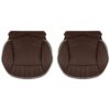 mini-cooper-cuir-2007-2015-chocolat-chaud-avant-conducteur-et-passager-fonds-oem-remplacement-de-siège Mini Cooper S 2007-2015 | Housse de siège de remplacement OEM