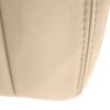 nissan-murano-leather-2003-2007-cafe latte-couverture-de-siège-conducteur-ou-passager-en-bas-de-vue-close-oem-remplacement-de-siège (3) Nissan Murano 2003-2007 - Housse de siège de remplacement OEM