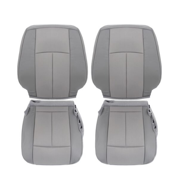 nissan-nv1500-leatherette-with-cloth-inserts-2012-2021-gray-front-driver-and-passenger-top-and-bottom-oem-replacement-seat-cover Nissan NV1500 2012-2021 | Housse de siège de remplacement OEM