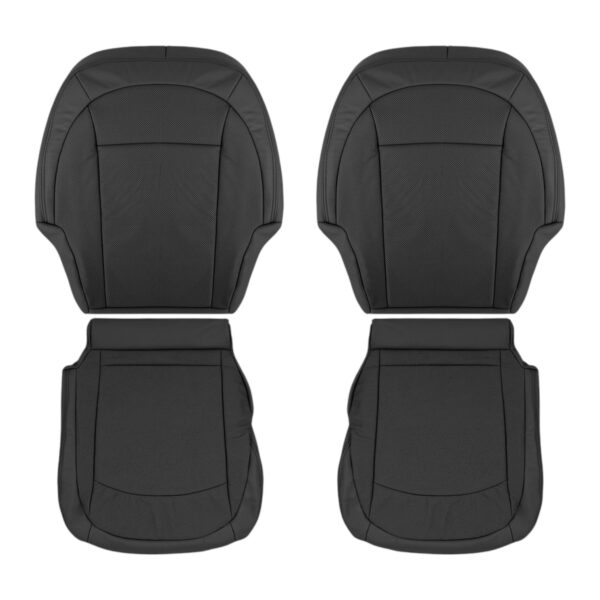 nissan-rogue-cuir-perforé-2011-2013-noir-conducteur-et-passager-top-et-bottom-oem-replacement-seat-cover2 Nissan Rogue 2011-2013 - Housse de siège de remplacement OEM