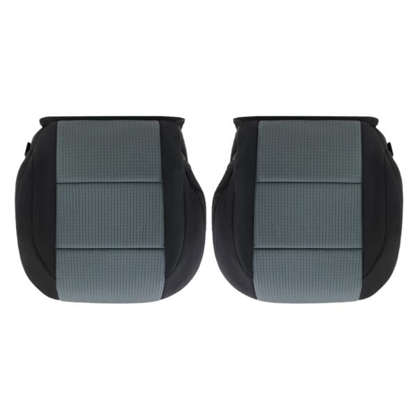 nissan-titan-cloth-2004-2012-noir-gris-avant-conducteur-et-passager-fonds-oem-remplacement-de-siège Nissan Titan 2004-2012 - Housse de siège de remplacement OEM