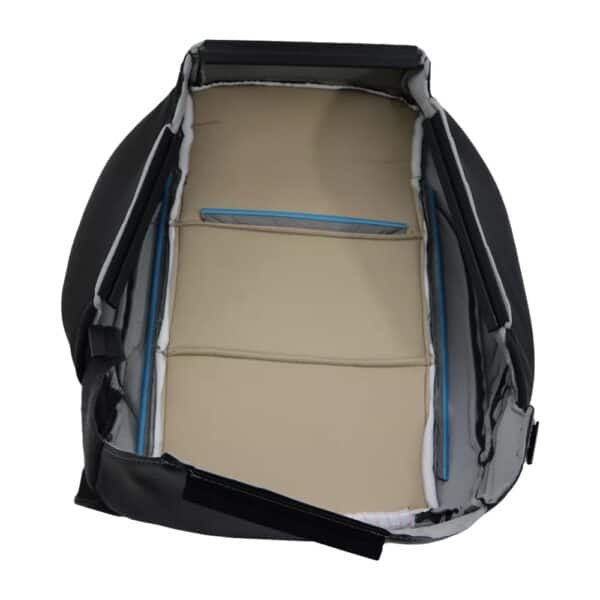 nissan-titan-cloth-2004-2012-noir-gris-avant-conducteur-ou-passager-fond-inside-out-view-oem-replacement-seat-cover Nissan Titan 2004-2012 - Housse de siège de remplacement OEM