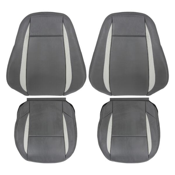 saab-9-3-leather-2003-2007-slate-gray-driver-and-passenger-top-and-bottom-oem-replacement-seat-cover Saab 9-3 2003-2011 | OEM-Replacement Seat Cover