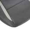 saab-9-3-leather-2003-2007-slate-gray-driver-or-passenger-bottom-close-view-oem-replacement-seat-cover. Saab 9-3 2003-2011 | OEM-Replacement Seat Cover
