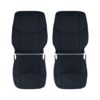 toyota-avalon-cuero-2005-2012-carbón-negro-delantero-conductor-y-pasajero-tapa-y-fondo-oem-reemplazo-asiento-cubierta Toyota Avalon 2005-2012 | Funda de asiento de recambio OEM
