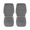 toyota-avalon-piel-2005-2012-grafito-delantero-conductor-y-pasajero-top-y-fondo-oem-reemplazo-asiento-cubierta Toyota Avalon 2005-2012 | Funda de asiento de recambio OEM