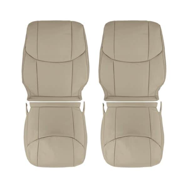 toyota-avalon-piel-2005-2012-ivory-cubre-asientos delanteros-de-conductor-y-pasajero-de-arriba-y-abajo-oem-de-reemplazo Toyota Avalon 2005-2012 | Funda de asiento de recambio OEM
