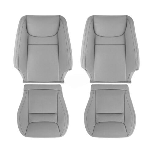toyota-highlander-perforated-leather-2001-2003-charcoal-conductor-and-passenger-top-and-bottom-oem-replacement-seat-cover Toyota Highlander 2001-2003 | Funda de asiento de recambio OEM