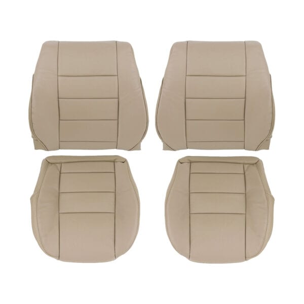 toyota-land-cruiser-piel-1993-1995-tan-an-front-driver-and-passenger-top-and-bottom-oem-replacement-seat-cover3 Toyota Land Cruiser 1993-1995 | Funda de asiento de recambio OEM