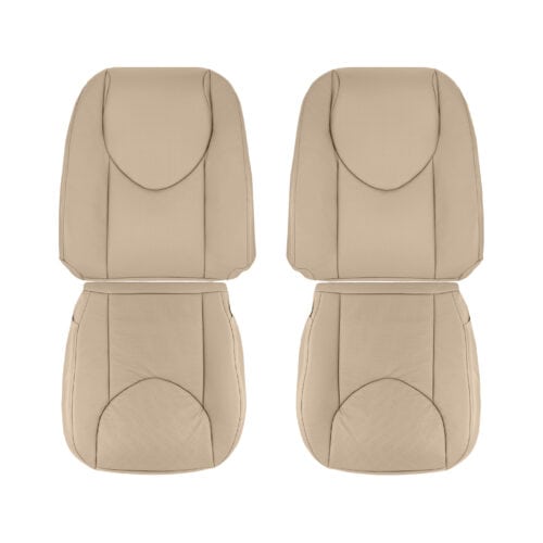 toyota-rav4-perforated-leather-2006-2012-sand-beige-driver-and-passenger-top-and-bottom-oem-replacement-seat-cover Toyota RAV4 2006-2012 | Funda de asiento de recambio OEM
