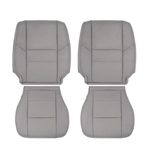 toyota-sequoia-cuero-2001-2004-gris-luna-conductor-y-pasajero-tapa-y-fondo-de-asiento-de-reemplazo-oem2 Toyota Sequoia 2001-2004 | Funda de asiento de recambio OEM
