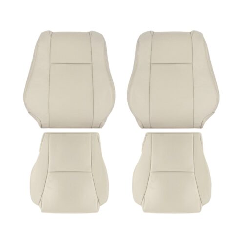 toyota-solara-perforated-synthetic-leather-2004-2008-ivory-front-driver-and-passenger-top-and-bottom-oem-replacement-seat-cover Toyota Solara 2004-2008 | Funda de asiento de recambio OEM