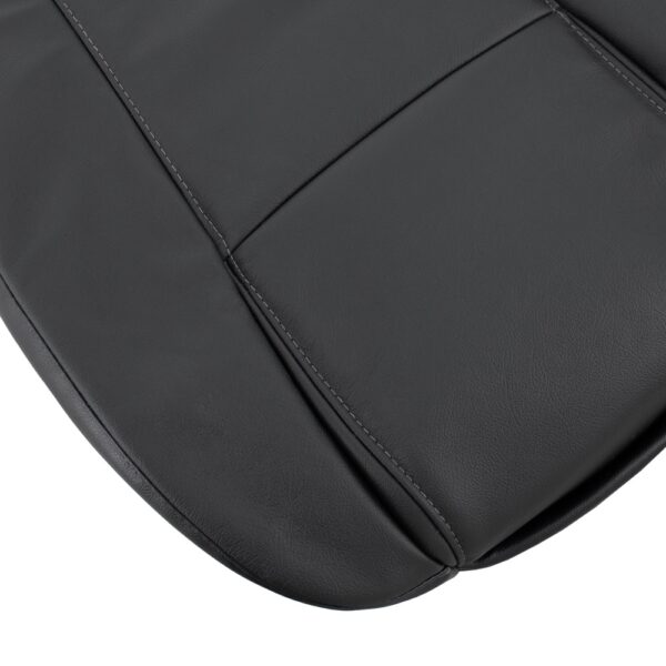 volvo-xc90-leather-2004-2014-graphite-front-driver-or-passenger-bottom-close-view-oem-replacement-seat-cover Volvo XC90 2004-2014 | OEM-Replacement Seat Cover