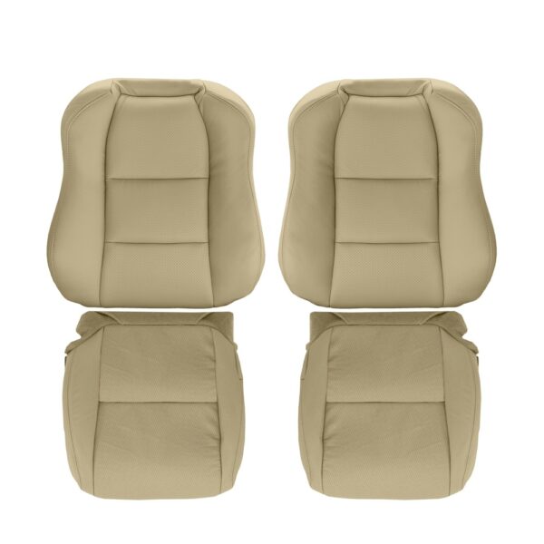 acura-tl-genuine-leather-perforated-2004-2006-parchment-front-driver-and-passenger-top-and-bottom-oem-replacement-seat-cover Acura TL 2004-2006 | Housse de siège de remplacement OEM