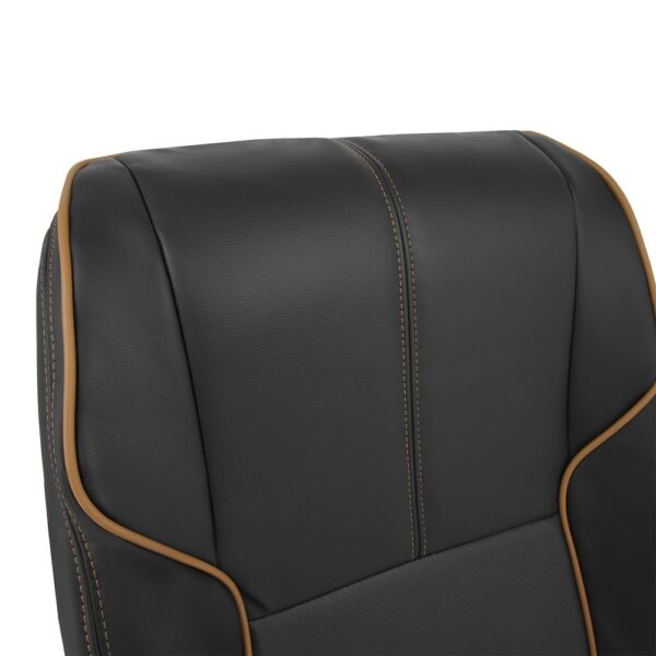 chevrolet-impala-cuir-véritable-perforé-2015-2020-noir-jet-conducteur-ou-passager-vue-de-dessus-housse-de-siège-de-remplacement-OEM Chevrolet Impala 2014-2020 | Housse de siège de remplacement OEM