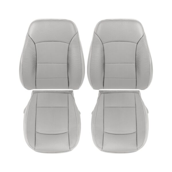 chevrolet-malibu-genuine-leather-perforated-2016-2025-medium-ash-gray-front-driver-and-passenger-top-and-bottom-oem-replacement-seat-cover Chevrolet Malibu 2016-2025 | OEM-Replacement Seat Cover