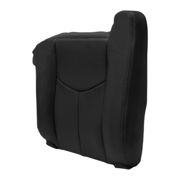 chevrolet-silverado-genuine-leather-perforated-2003-2006-dark-charcoal-front-driver-top-oem-replacement-seat-cover Chevrolet Silverado 2003-2006 | OEM-Replacement Seat Cover