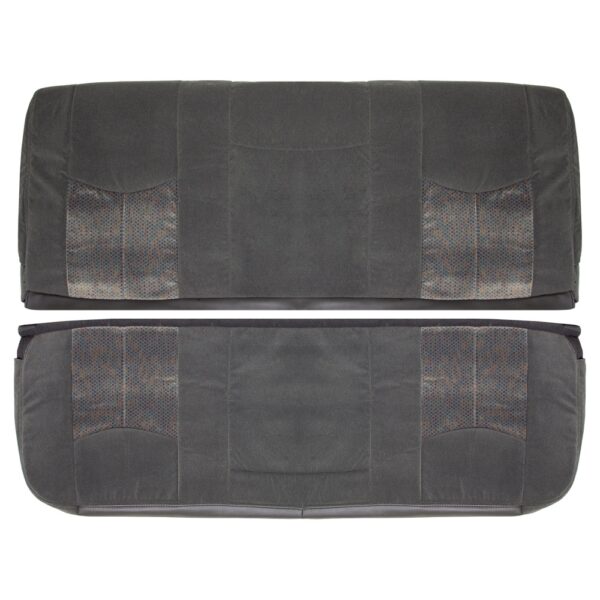 chevrolet-tahoe-cloth-2003-2006-gris-obscur-banquette-arrière-top-and-bottom-oem-replacement-seat-cover Chevrolet Tahoe LT 2003-2006 - Housse de siège de remplacement OEM (Tissu)