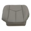 Chevrolet Tahoe cuir 2003-2006 gris avant conducteur ou passager bas housse de siège de rechange d'origine Chevrolet Tahoe 2003-2006 - Housse de siège de remplacement OEM