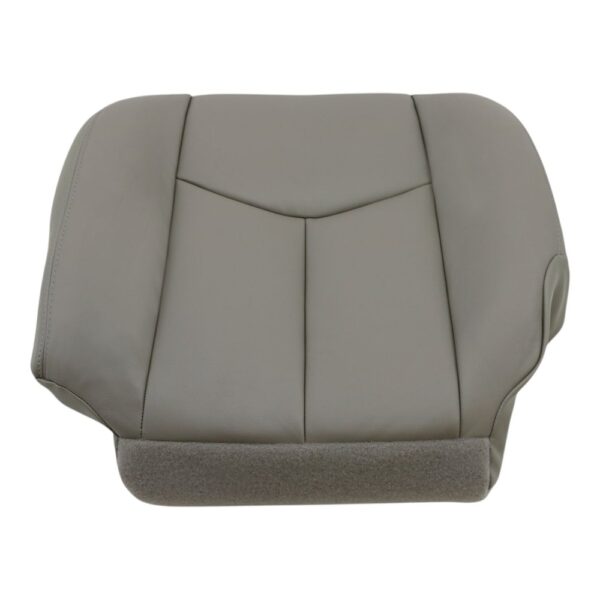Chevrolet Tahoe cuir 2003-2006 gris avant conducteur ou passager bas housse de siège de rechange d'origine Chevrolet Tahoe 2003-2006 - Housse de siège de remplacement OEM