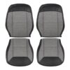 dodge-1500-2500-3500-promaster-piel-sintética-con-insertos-de-ropa-2014-2025-negro-asiento-delantero-del-conductor-y-del-pasajero-top-y-bottom-oem-de-reemplazo Dodge Ram Promaster 2014-2025 | Funda de asiento de recambio OEM