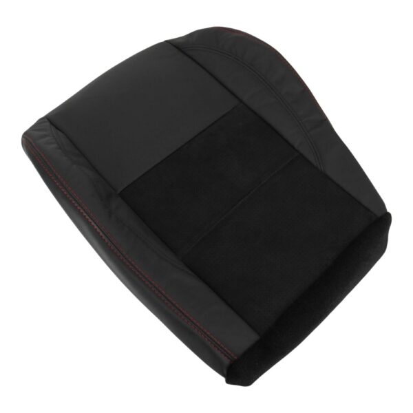 dodge-charger-genuine-leather-perforated-2006-2009-slate-gray-red-stitching-passenger-bottom-oem-replacement-seat-cover-1 Dodge Charger 2006-2009 - Housse de siège de remplacement OEM