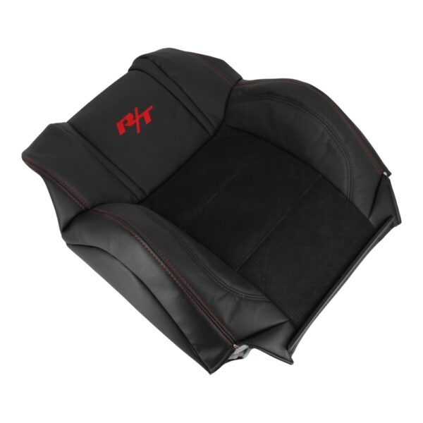 dodge-charger-genuine-leather-perforated-2006-2009-slate-gray-red-stitching-passenger-top-oem-replacement-seat-cover-1 Dodge Charger 2006-2009 - Housse de siège de remplacement OEM