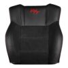 dodge-charger-genuine-leather-perforated-2006-2009-slate-gray-red-stitching-passenger-top-oem-replacement-seat-cover-456 Dodge Charger 2006-2009 - Housse de siège de remplacement OEM