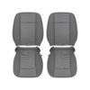 dodge-dakota-slt-bighorn-cloth-2007-2011-medium-slate-gray-front-driver-and-passenger-top-and-bottom-oem-replacement-seat-cover Dodge Dakota 2007-2011 - Housse de siège de remplacement OEM
