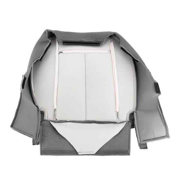 dodge-dakota-slt-bighorn-cloth-2007-2011-medium-slate-gray-front-driver-or-passenger-bottom-inside-out-view-oem-replacement-seat-cover Dodge Dakota 2007-2011 - Housse de siège de remplacement OEM
