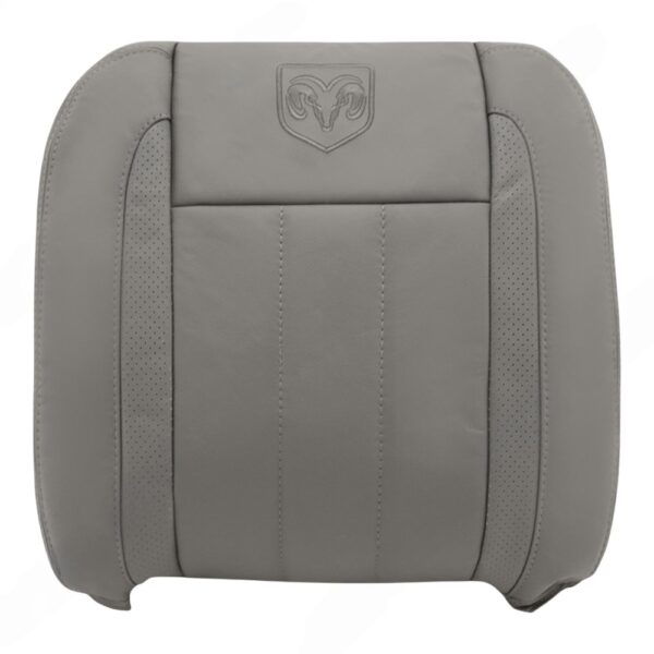 dodge-ram-1500-laramie-cuir-perforé-2006-2009-khaki-couverture-de-siège-oem-de-remplacement-du-conducteur (2) Dodge Ram 1500 Laramie 2006-2009 - Housse de siège de remplacement OEM