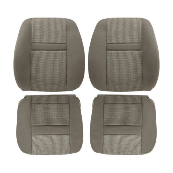 dodge-ram-slt-tapizado-2006-2008-khaki-cubre-asientos delanteros de repuesto originales para conductor y pasajero Dodge Ram SLT 2006-2008 | Funda de asiento de recambio OEM