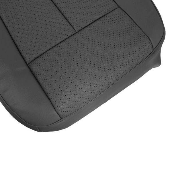 ford-expedition-genuino-cuero-perforado-2007-2017-negro-carbón-cubre-asientos-de-sustitución-oem-de-conductor-o-pasajero-inferior-cerrado-visible Ford Expedition 2007-2017 | Funda de asiento de recambio OEM