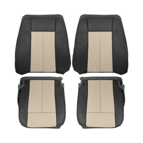 ford-expedition-piel-perforada-2007-2014-camel-conductor-y-pasajero-tapa-y-fondo-oem-reemplazo-asiento-cubierta Ford Expedition 2007-2017 | Funda de asiento de recambio OEM