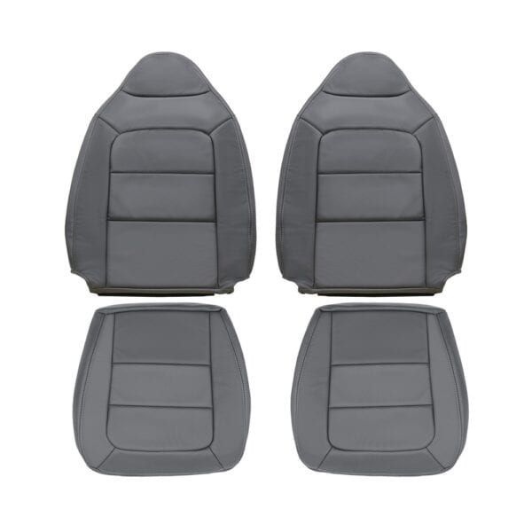 ford-explorer-cuir-2001-2002-dark-graphite-conducteur-et-passager-top-and-bottom-oem-replacement-seat-cover Ford Explorer 2001-2002 - Housse de siège de remplacement OEM