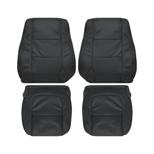 ford-explorer-limited-genuine-leather-perforated-2011-2015-charcoal-black-front-driver-and-passenger-top-and-bottom-oem-replacement-seat-cover Ford Explorer Limited 2011-2015 | Housse de siège de remplacement OEM