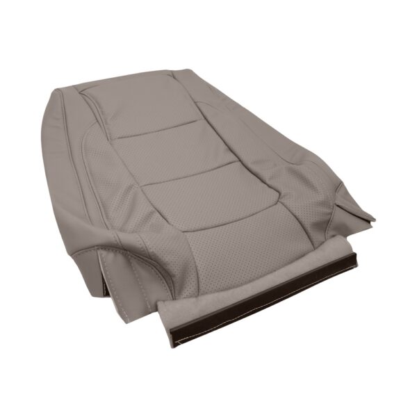 ford-explorer-limited-genuine-leather-perforated-2011-2015-medium-light-stone-front-passenger-top-oem-replacement-seat-cover Ford Explorer Limited 2011-2015 | Housse de siège de remplacement OEM