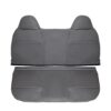 ford-f-250-xl-simili cuir-2008-2010-moyen-foncé-pierre-banquette-haut-et-bas-remplacement-OEM-housse-de-siège Ford F-250 XL 2008-2010 - Housse de siège de remplacement OEM