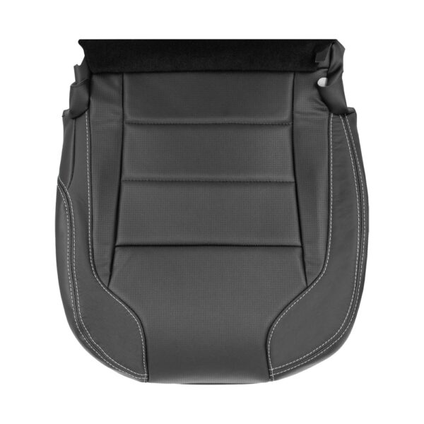 ford-taurus-cuero-genuino-perforado-2010-2019-negro-carbón-parte-inferior-del-asiento-del-conductor-reemplazo-OEM-funda-para-asiento (3) Ford Taurus 2010-2019 | Funda de asiento de recambio OEM