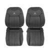 infiniti-fx35-cuir-2009-2013-graphite-avant-conducteur-et-passager-top-et-bottom-oem-replacement-seat-cover Infiniti FX35 2009-2013 - Housse de siège de remplacement OEM