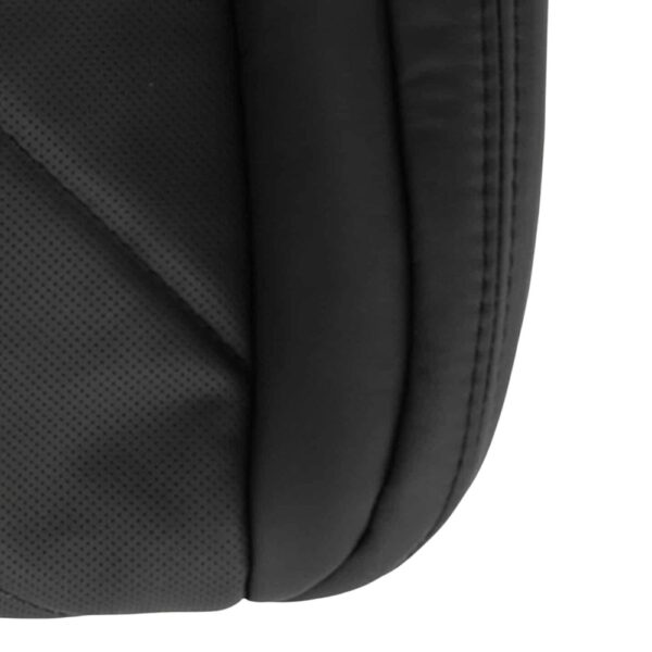 infiniti-qx-genuine-leather-perforated-2014-2017-graphite-driver-or-passenger-bottom-close-view-oem-replacement-seat-cover Infiniti QX 2014-2017 | OEM-Replacement Seat Cover