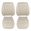 kia-sorento-genuino-cuero-perforado-2014-2015-beige-delantero-conductor-y-pasajero-tapa-y-fondo-oem-reemplazo-asiento-cubierta Kia Sorento 2014-2015 | Funda de asiento de recambio OEM